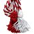 Fiel Cordão De São Francisco Vermelho/Branco 2M C/ Tassel - Imagem 2