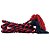 Fiel Cordão De São Francisco Vermelho/Preto 2M C/ Tassel - Imagem 1