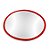 Espelho Oval Vermelho P/ Oferenda Pequeno De Bolso - Imagem 1