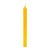 Vela Palito De Cera Aromatizada Mel Unidade Amarelo - Imagem 1