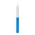 Vela Palito De Parafina Unidade Branco/Azul - Imagem 1