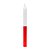 Vela Palito De Parafina Unidade Branco/Vermelho - Imagem 1