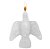 Vela De Magia Divino Pombo Branco Espírito Santo Pomba Da Paz - Imagem 2