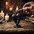 Vela De Magia Coração Preto - Imagem 2