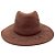 Chapéu Boiadeiro Em Camurça Vaqueiro Country Terracota - Imagem 2