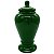 Quartinha Média De Louça Porcelana Sem Asa 14Cm Lisa Verde - Imagem 1
