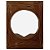 Suporte Banco Atabaque 1 Furo Mdf Premium Entalhado C/ Folha - Imagem 6