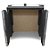 Banco P/ Preto Velho C/ Gaveta Bicolor Branco/Preto Mdf/Mdp - Imagem 7