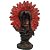 Imagem De Resina Busto Estátua Jurema India Xamã C/ Cocar - Imagem 3