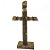 Cruzeiro De Madeira Média Cruz C/ Figas Simples C/ Pé Base - Imagem 3