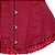 Corset Feminino Jacquard Bordo C/ Hastes e Amarração Ajustável C/ Busto - Imagem 5