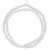 Fio Cordão De Segui Tubular 9MM Jablonex Para Guia Branco - Imagem 1