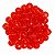 Pacote 160un Cristal 10mm Vermelho Conta Para Guia - Imagem 1