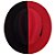 Chapéu Kimbanda Liso Bicolor Vermelho/Preto Feltro Exu - Imagem 6