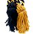Fiel Cordão De São Francisco Preto/Amarelo 2M C/ Tassel - Imagem 2