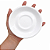 Louça Pires Chá 14cm Porcelana Branca - Imagem 2