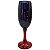 Taça Bicolor Decorada C/ Rosas e Glitter P/ Pombagira - Imagem 3