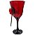 Taça Vermelha Decorada C/ Rosas e Punhal P/ Pombagira - Imagem 4