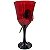 Taça Vermelha Decorada C/ Rosas e Punhal P/ Pombagira - Imagem 3
