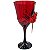 Taça Vermelha Decorada C/ Rosas e Punhal P/ Pombagira - Imagem 2