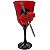 Taça Vermelha Decorada C/ Rosas e Punhal P/ Pombagira - Imagem 1