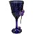 Taça Roxa Decorada C/ Rosas e Punhal P/ Pombagira - Imagem 2