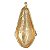 Pingente Máscara Africana Ancestral Dourado - Imagem 5