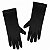 Luva Curta Cetim Lycra Preta - Imagem 1