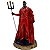 Imagem Exu C/ Tridente Vestindo Vermelho C/ Capa Resina - Imagem 1