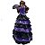 Imagem Pombogira Gargalhando Mulambo Negra Vestindo Roxo/Preto Resina - Imagem 1