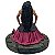 Imagem Pombogira Ajoelhada Gargalhando Menina Vestindo Rosa/Preto Resina - Imagem 4