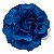 Presilha Grampo de Cabelo Rosa C/ Organza Broche Alfinete Azul M2 - Imagem 1