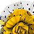Presilha Grampo de Cabelo Rosa C/ Penas Broche Alfinete Amarelo/Preto - Imagem 3