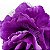 Presilha Grampo de Cabelo Rosa C/ Penas Broche Alfinete Roxo - Imagem 3