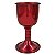 Taça Cálice Cigano Latão Metalizado Vermelho - Imagem 1