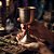Taça Cálice Cigano Latão Metalizado Cobre - Imagem 2