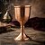 Taça Cálice Cigano Latão Metalizado Cobre - Imagem 3