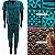 Conjunto Masculino Ankara Estampado Duas 2 Peças Calça e Camiseta - Imagem 5