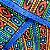 Conjunto Feminino Ankara Estampado Três 3 Peças Pano Costa Ojá Cabeça e Saia - Imagem 2
