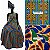 Conjunto Feminino Ankara Estampado Três 3 Peças Pano Costa Ojá Cabeça e Saia - Imagem 5