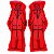 Dupla Casal Homem/Homem Vermelho Boneco de Pano 14cm Vodu Magia Voodoo Ritual Quimbanda Bruxaria Umbanda - Imagem 1