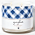 Bath & Body Works - Vela Aromática de 3 Pavios Gingham (411g) - Imagem 1