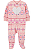 Carter's - Macacão de Fleece - Rosa com Estampa Étnica e Bordado de Coração - Imagem 1