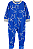 Carter's - Macacão de Fleece - Azul com Estampa de Alces Cinza - Imagem 1