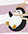 Carter's - Macacão de Fleece - Listrado Lílas com Bordado de Pinguim - Imagem 2