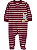 Carter's - Macacão de Fleece - Listrado Vermelho com Bordado de Raposa - Imagem 1