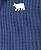 Carter's - Macacão de Algodão Texturizado - Azul com Capuz - Imagem 2
