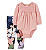Carter's - Conjunto 2 Peças com Calça e Body Rosa com Renda - Imagem 1