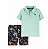 Carter's - Conjunto 2 Peças com Bermuda e Camiseta Polo Verde - Imagem 1