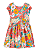 Carter's - Vestido Manga Curta - Rosa com Estampa Floral - Imagem 1